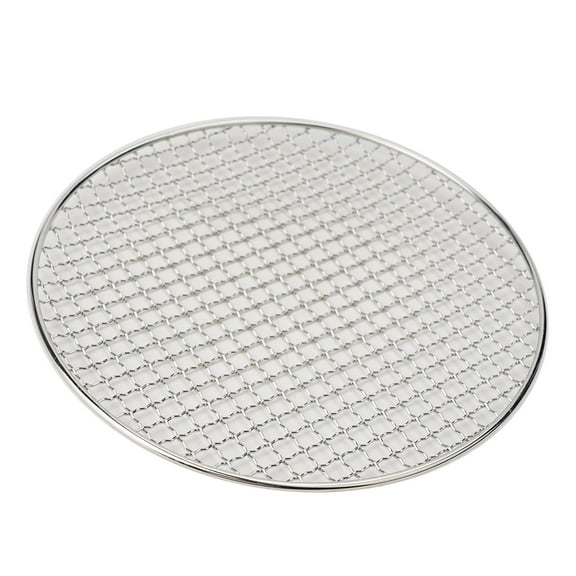 Stainless Steel Round Grid Net Barbecue Net Baking Tray BBQ Grid Cooking Grid