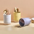 thumbnail image 1 of Stainless Steel Round Hole Utensil Holder Cutlery Draining Cage for Kitchen or Restaurant, 1 of 8