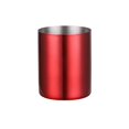 thumbnail image 1 of Stainless Steel Round Pen Holder Decorative Desk Organizer for Stationery Storage A, 1 of 3