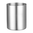 thumbnail image 1 of Stainless Steel Round Pen Holder Decorative Desk Organizer for Stationery Storage C, 1 of 3
