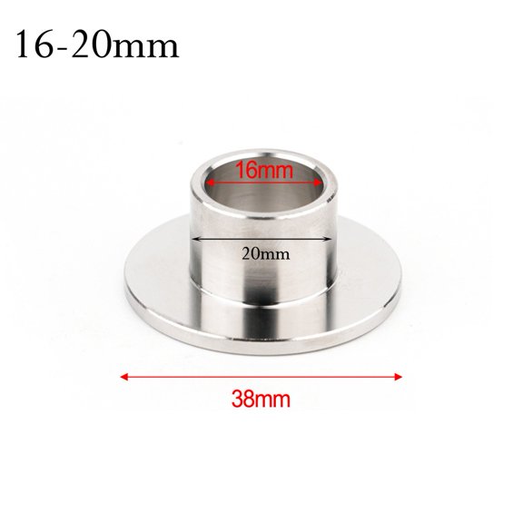 Stainless Steel Router Template Guide Bushing Set with 6 Interchangeable Sleeves (8mm-20mm) for Wood Carving, Engraving and Trimming Tasks, for Electric Routers and Trimmers(20mm)