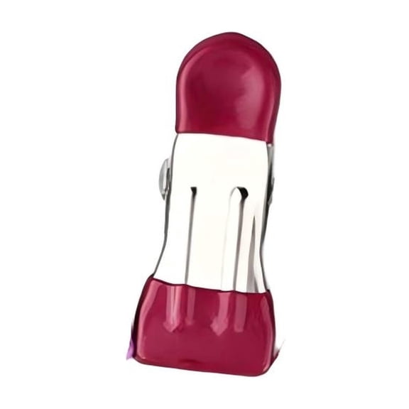 Stainless Steel Rubber Dipped Clothes Pins, Non-Scratch Multi-Purpose Spring Clips, Rust Proof Laundry Drying Pegs, Flexible Holding Clamps for Outdoor Clotheslines, Indoor Storage & Travel,Red