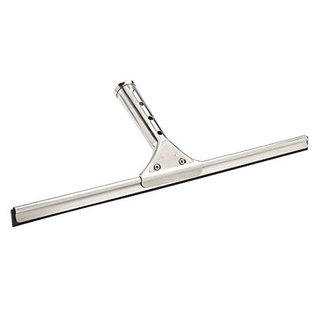 Stainless Steel/Rubber Window Squeegee - 18"L
