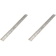 thumbnail image 1 of Stainless Steel Ruler Set, Flexible Metal Ruler 12 Inch. Ruler with inches and Centimeters, Metric R, 1 of 1