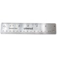 thumbnail image 1 of Stainless Steel Ruler, Standard/metric, 6" Long | Bundle of 5 Each, 1 of 3