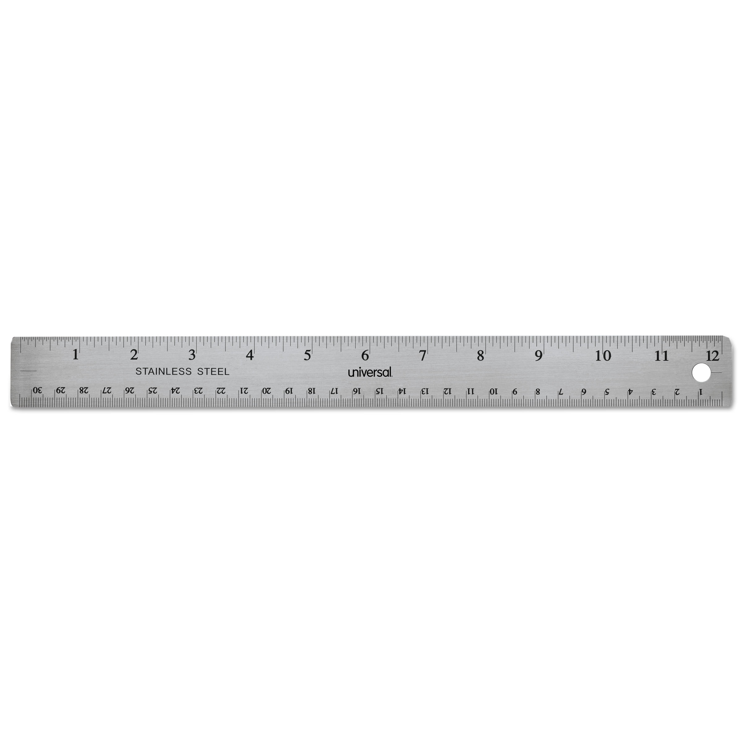 Metal Ruler 3 Pieces Stainless Steel Ruler With Cork Backing Non Slip  Straight Edge Metal Ruler For Office School Work - AliExpress