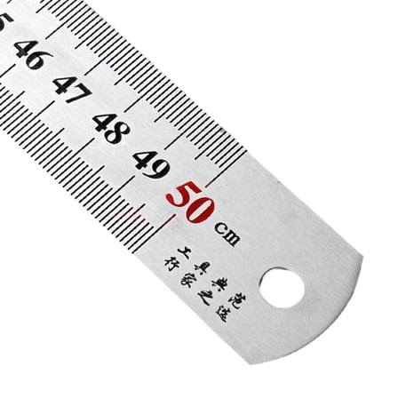 Stainless Steel Rulers Metal Rulers Precisions Rule Double Side Metric Imperial Precisions Straight Edge Measuring Tool