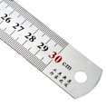 thumbnail image 1 of Stainless Steel Rulers Metal Rulers Precisions Rule Double Side Metric Precisions Straight Edge Measuring Tool, 1 of 8