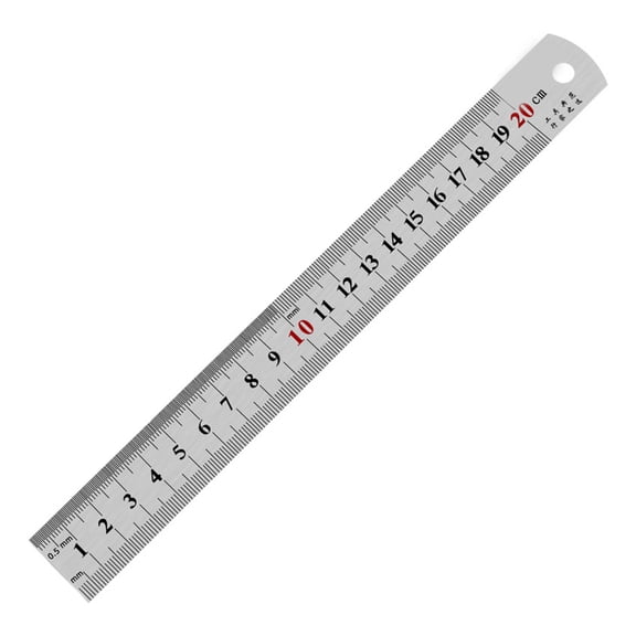 Stainless Steel Rulers Metal Rulers Precisions Rule Double Side Metric Precisions Straight Edge Measuring Tool