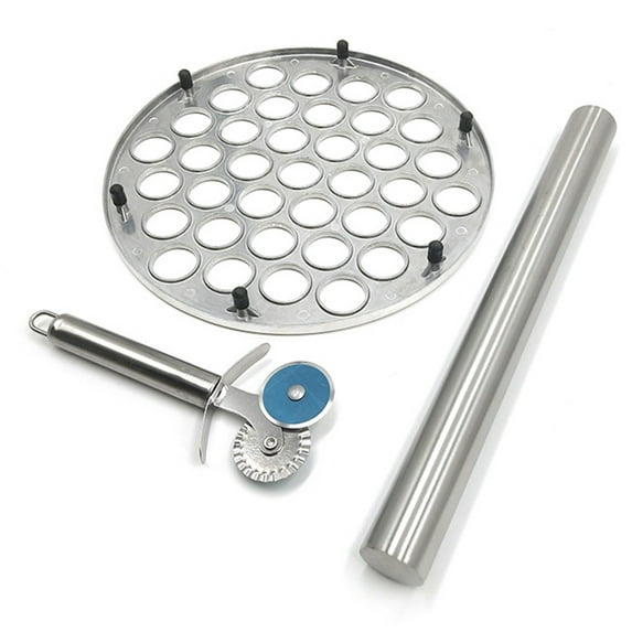 Stainless Steel Russian Pelmeni Molder Metal Meat Pasta Maker Kitchen Cooking