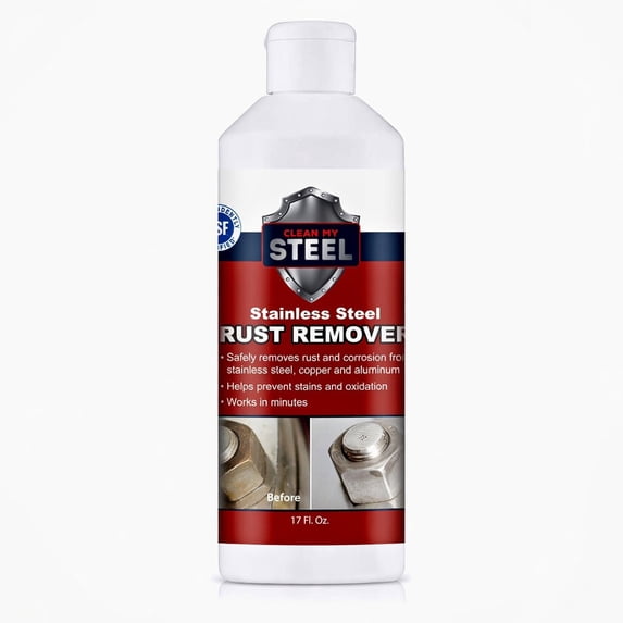 Stainless Steel Rust Remover and Cleaner, 17 Fluid Ounce