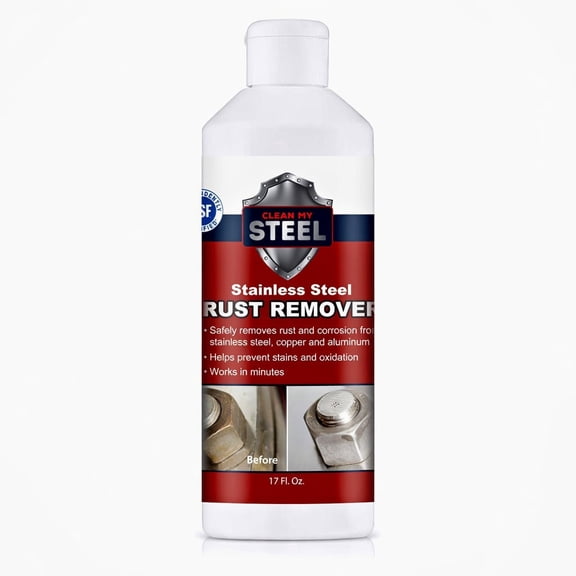 Stainless Steel Rust Remover and Cleaner, 17 Fluid Ounce