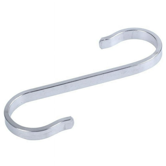 Stainless Steel S Shape Hooks Powerful Kitchen Hanger Clasp Rack Clothes Holder, 19X1 xwm25