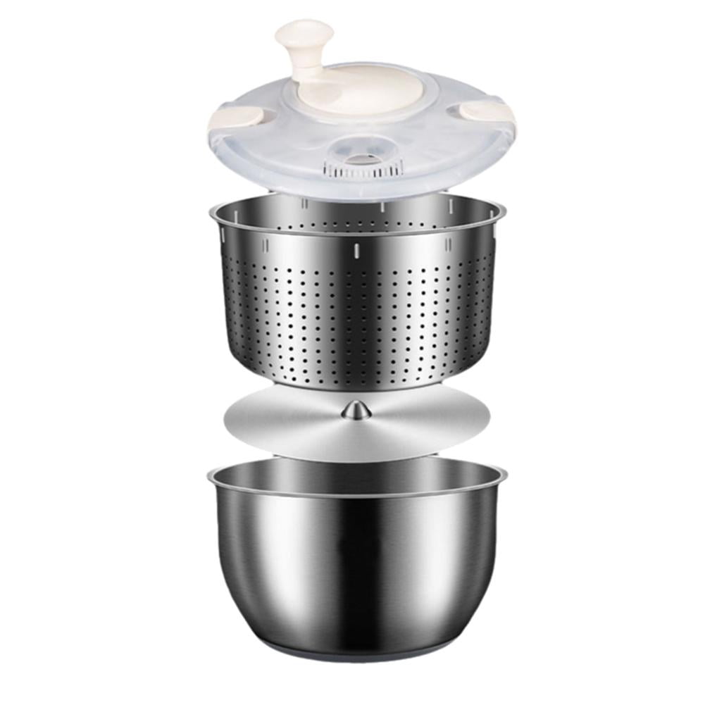 Best Salad Spinner, 5L Fruits Vegetable Washer Dryer, Fruits And, Veggie Spinner