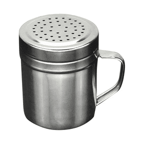 Stainless Steel Salt Pepper Shakers with Handle, Refillable Spice Dispenser for Kitchen, Cooking & Grilling, Adjustable Flow Control, Spice Shaker, Kitchen Gadget