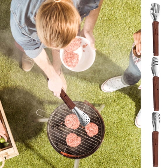 Stainless Steel Sandwich Press, Wood Grain Food Holder With Secure Latch Design for Grilled Cheese, Paninis, and Hot Sandwiches Featuring Non-Stick Coating and Easy Cleanup Blahzhy