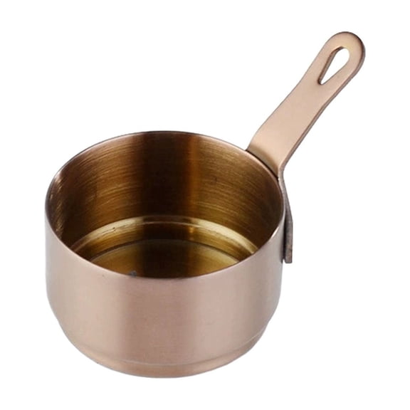 Stainless Steel Saucepan - Small Milk Warming Pots with Lids, Induction Cooktop Compatible Cooking Pots for Boiling/Melting/Simmering (2 Size Options) Hearthweave