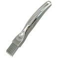 thumbnail image 1 of Stainless Steel Scallion Cutter Shredder Knife, Anti-Slip Green Onion Slicer with 6 Blades, Multi-Purpose Vegetable Herb Cutter for Kitchen Prep, 1 of 7