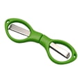 thumbnail image 1 of Stainless Steel Scissors | Ngxiha Anti-Rust Folding Scissors Glasses-Shaped Mini Shear, Safety Portable Scissors, Foldable Pocket Scissor, Suitable for Home, Office, Craft, Sewing - 1 Pc - Green, 1 of 9