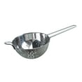 thumbnail image 1 of Stainless Steel Scoop Colander with Handle Kitchen Strainer, Resting Feet and Colander to Strain, Rinse, Fry, Steam or Cook Vegetables & Pasta & Wash fruits TG-CO-5, 1 of 4