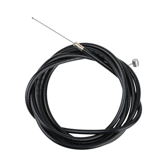 Stainless Steel Scooter Brake Cable Assembly, 185 cm Housing, Rear Service Replacement Line for Workshop Tasks