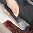 thumbnail image 1 of Stainless Steel Scraper, Kitchen Stiff Scraper with Anti-Slip Handle, Oven Scraper for Gas Stove, Bottom of Pans, Glass Stovetop Induction Hob, 6.89 Inches, 1 of 3