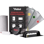 Stainless Steel Scratch Remover Kit Use to Remove Scratches From Non-Coated Stainless Steel Metal for Refrigerators,Fridge,Stoves,Sinks,Dishwasher Door,Appliance Scratch Repair Removal