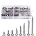 thumbnail image 1 of Stainless Steel Screw Assortment Kit For Wide Application, Anti-Rust And Wear-Resistant Self Tapping Screws With Precise And Clean Threads, Strong And Durable Cross Recessed, 1 of 5