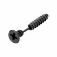 thumbnail image 1 of Stainless Steel Screw Ear Stud Earring Piercing Jewelry, Black, 1 of 11