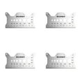 thumbnail image 1 of Stainless Steel Screw Thread Gauge Card Multifunctional Measurement Card Portable Measure Length and Diameter Sizing Tools, 1 of 9