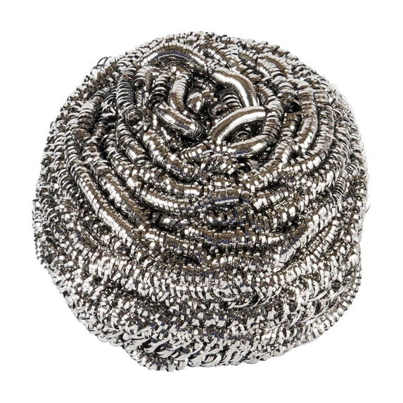 Stainless Steel Scrubber Heavy Duty Metal Scouring Pad for Kitchen Cleaning Pots Pans and Grills Rust Resistant and Long Lasting Use,steel scrubber,1PC,D