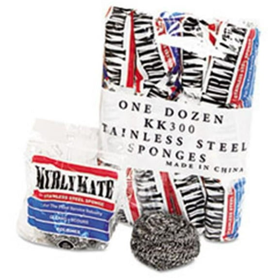 Stainless Steel Scrubber- Large - 4 x 1.5 in.