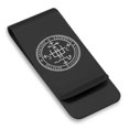 thumbnail image 1 of Stainless Steel Seal of Archangel Gabriel Classic Slim Money Clip Credit Card Holder, 1 of 2