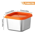 thumbnail image 1 of Stainless Steel Seasoning Box - 180ml Spice Container with Lid - Airtight Spice Jar for Salt Sugar Pepper - Kitchen Counter Condiment Storage, 1 of 8
