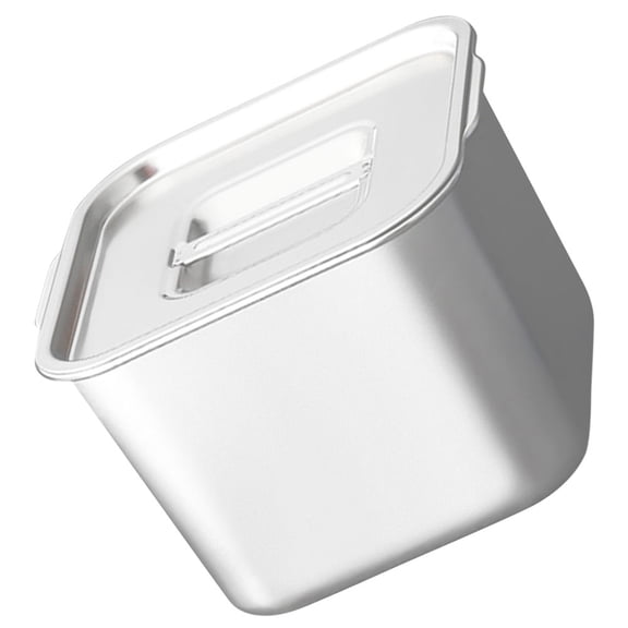 Stainless Steel Seasoning Box Storage Jar Spice Container Condiment Spices Tank Organizer
