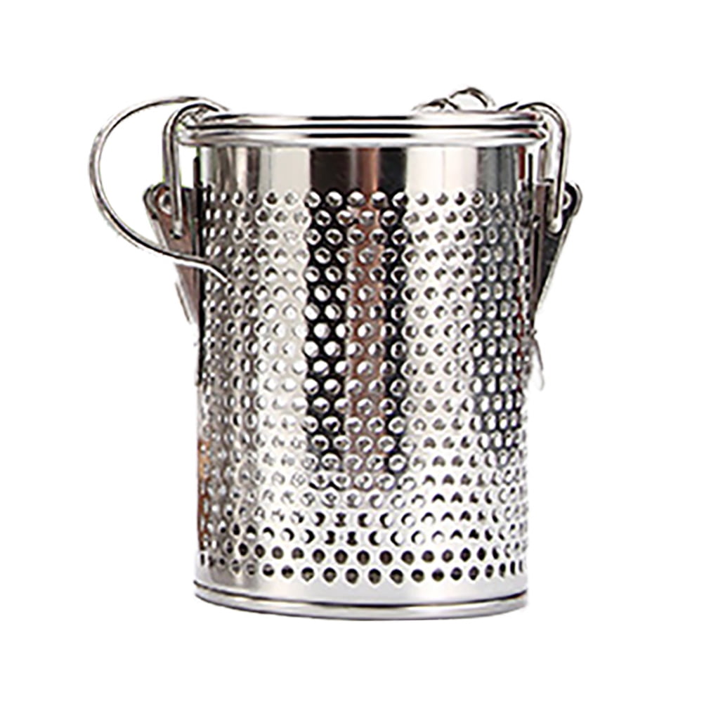 Stainless Steel Seasoning Jar Mesh Trainer Teapot Tea Strainer Pepper ...