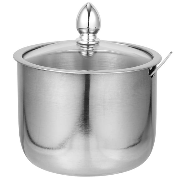 Stainless Steel Seasoning Jar Spices Container Bottle Chilli Flour Kitchen Storage Salt