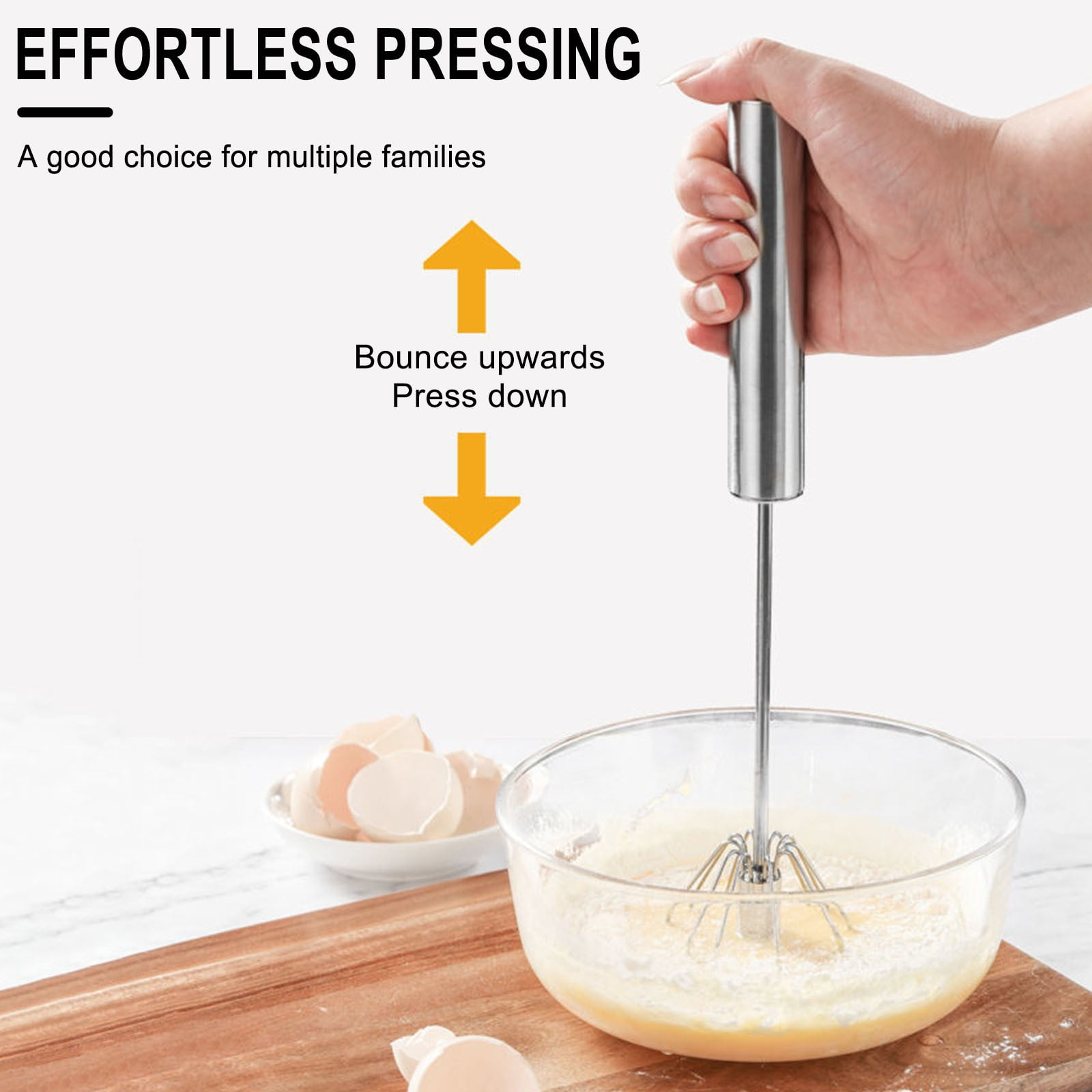 Stainless Steel SemiAutomatic Beater, Beaters For Hand Mixer