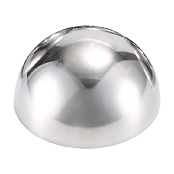 Stainless Steel Semi Circular Gazing Ball Decorative Metal Ball Home Table Decoration Room Decoration Home Decor Scene Decoration Holiday Accessory