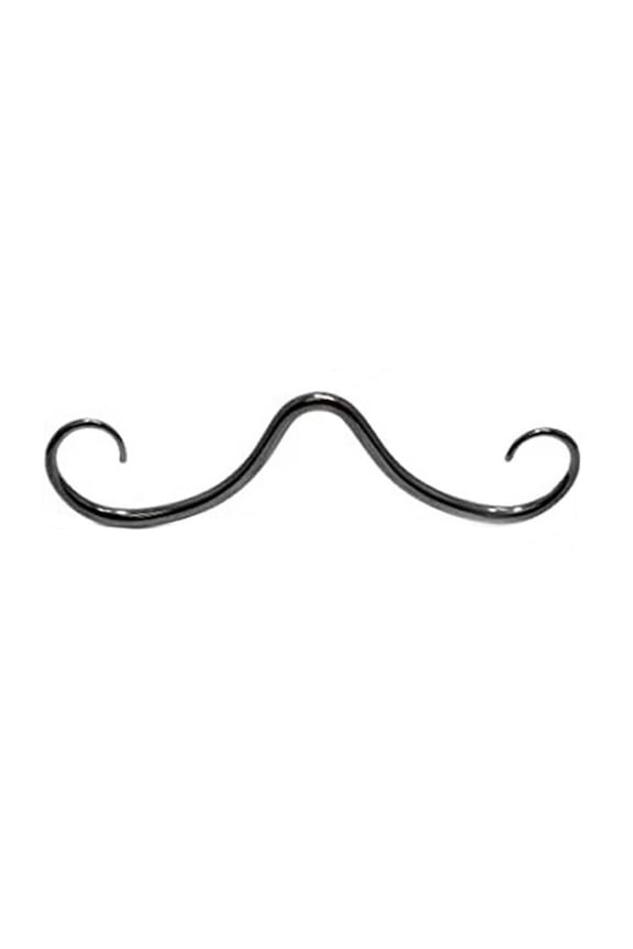 Stainless Steel Septum Mustache Nose Rings Body Piercing Jewelry Septum Piercing Hanger Gift for Women and Men