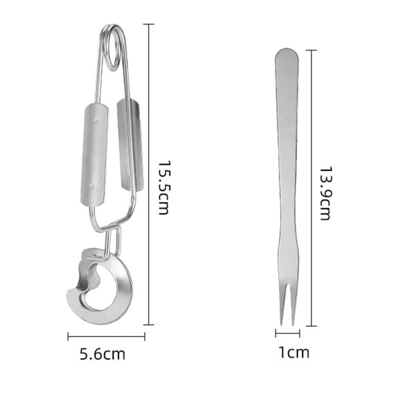 Stainless Steel Serving Food Oyster Plate Snail Pan Mushroom Tray Tableware Set YIWEI