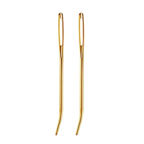 Stainless Steel Sewing Needle Weaving Needle Darning Needle, Hand Sewing Needle for Wool Sewing Hand Knitting Crocheting