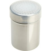 Stainless Steel Shaker, 10-Ounce Capacity With Fine Holes, Silver
