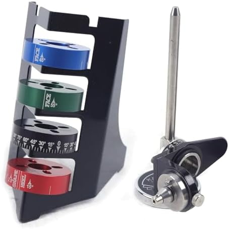 Stainless Steel Sharpener Angler for Engraving Machine, Jewelry Engraving Fixer Sharpening Angle Device for Jewelry Graver Machine With Ring Kit