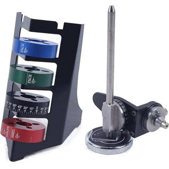 Stainless Steel Sharpener Angler for Engraving Machine, Jewelry Engraving Fixer Sharpening Angle Device for Jewelry Graver Machine With Ring Kit