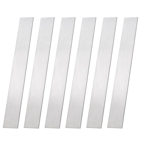 Stainless Steel Sheets Rectangle Stainless Steel Color 203x25x3mm