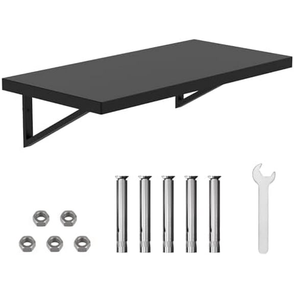 Stainless Steel Shelf 12 x 24 Inches,250 lb Wall Mounted Commercial Floating Shelving, Metal Shelves for Restaurant, Kitchen, Home and Hotel, Bar, Garage$$Home Decor, Kitchen, & Other