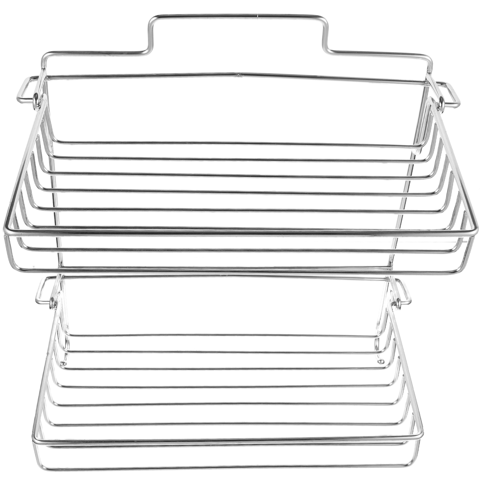 Stainless Steel Shelf Shower Stand Hanging Storage Rack Shelves for
