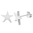 thumbnail image 1 of Stainless Steel Shining Shooting Star Stud Post Earrings, 1 of 2