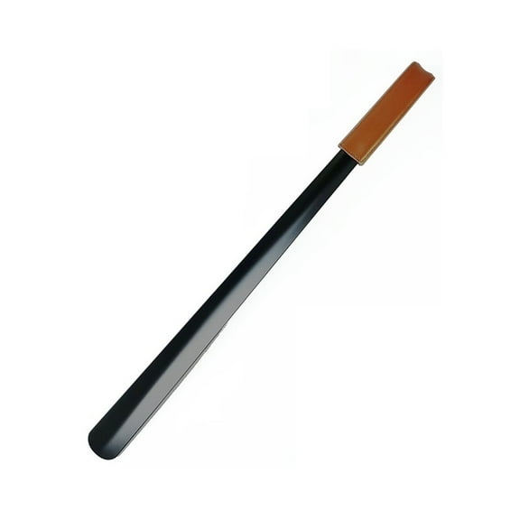 Stainless Steel Shoe Horn 58cm Long Handle Household Metal Shoe Horn